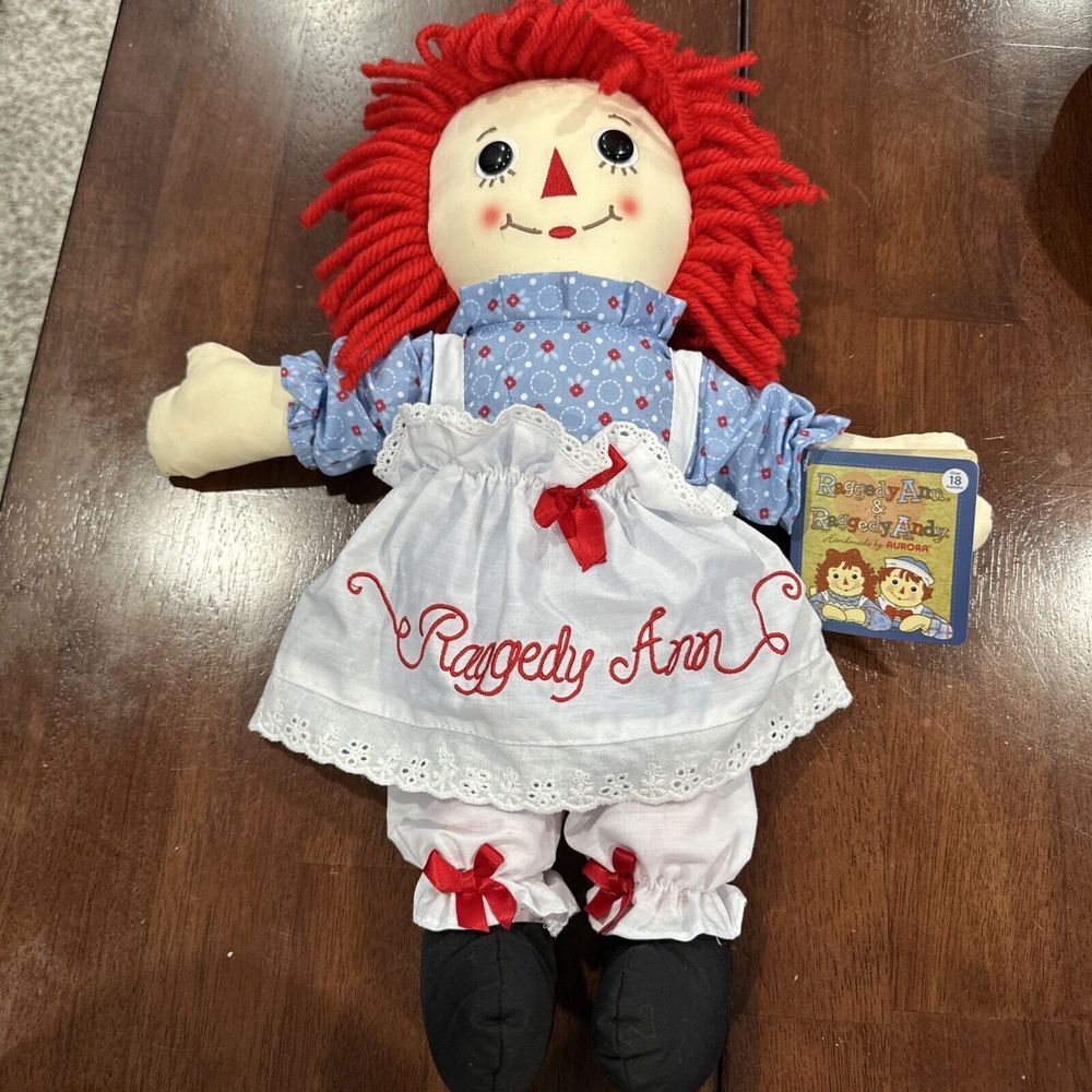 Handmade by Aurora Classic Ragedy Ann Doll Hasbro‎ NWT